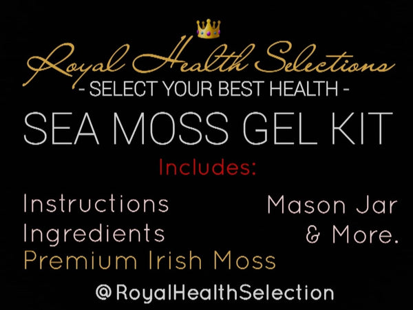 Sea Moss Gel Kits - 8oz