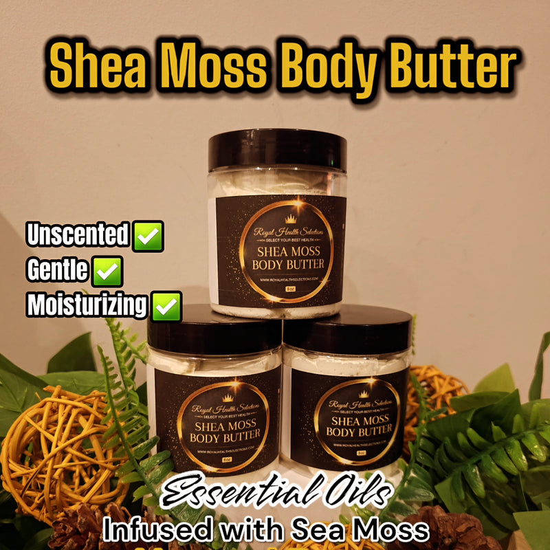 New* Creamy Shea Moss Body Butter -8oz